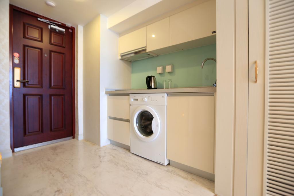 Qingdao Oushenglanting Resort Apartment Buitenkant foto