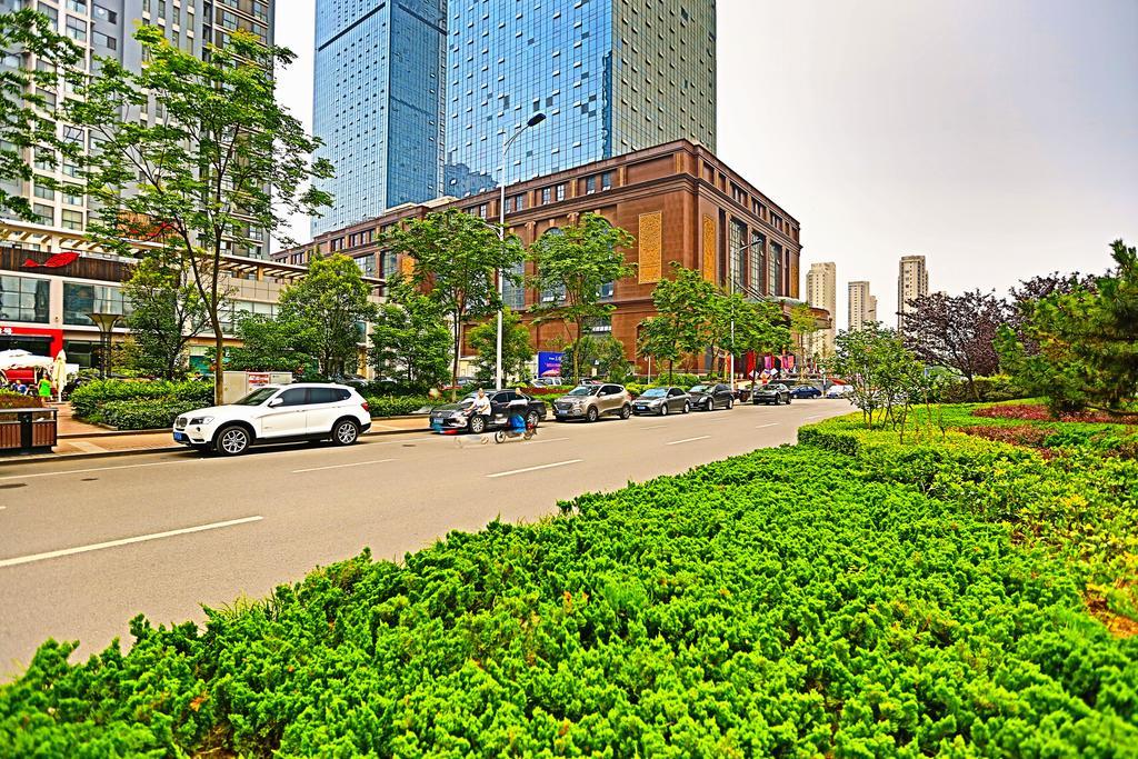Qingdao Oushenglanting Resort Apartment Buitenkant foto