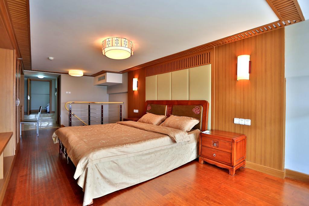 Qingdao Oushenglanting Resort Apartment Buitenkant foto